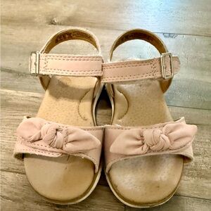 Stride Rite Pink Toddler Girls Sandals Size 7
